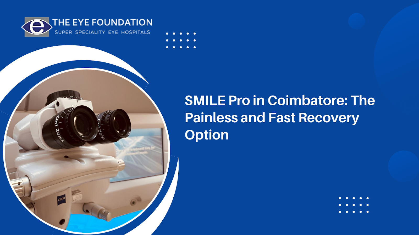 SMILE Pro in Coimbatore: The Painless and Fast Recovery Option