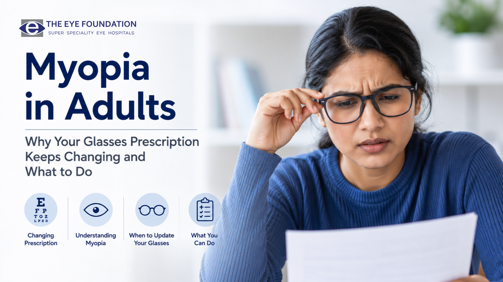 Myopia in Adults  Why Your Glasses Prescription Keeps Changing and What to Do