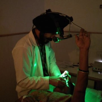 Laser-Photocoagulation